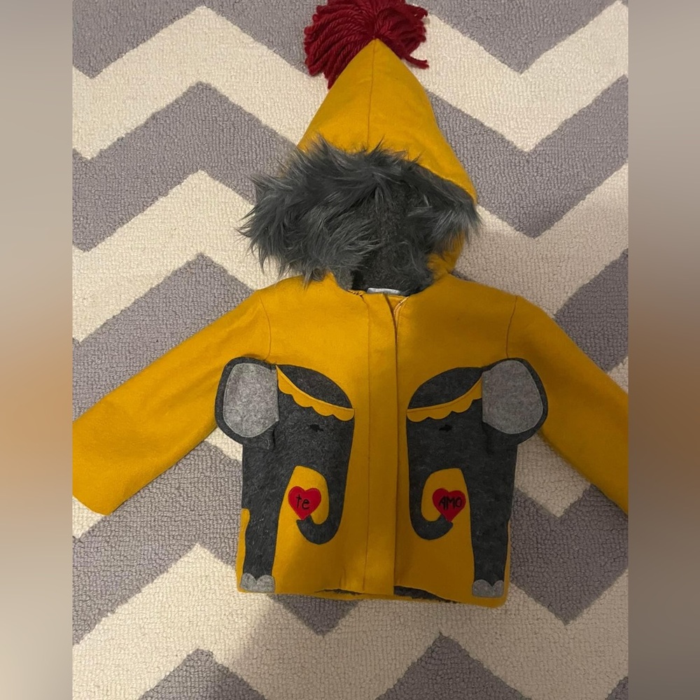 Little Goodall Te Amo Elephant Coat